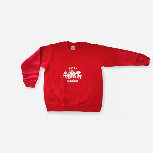 felpa  natale 7/8 anni