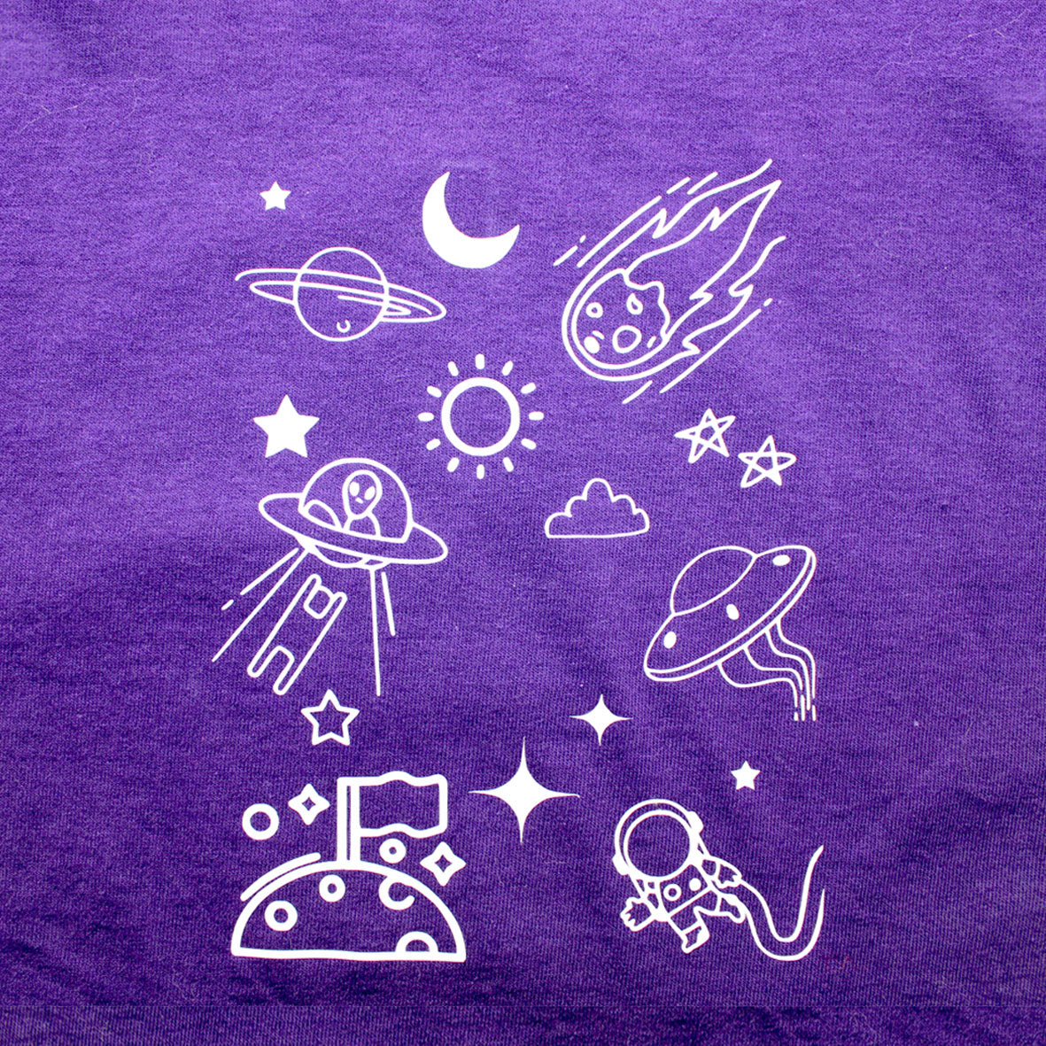 T-shirt  SPACE 3/4 anni