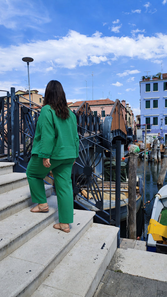 Pantalone in lino